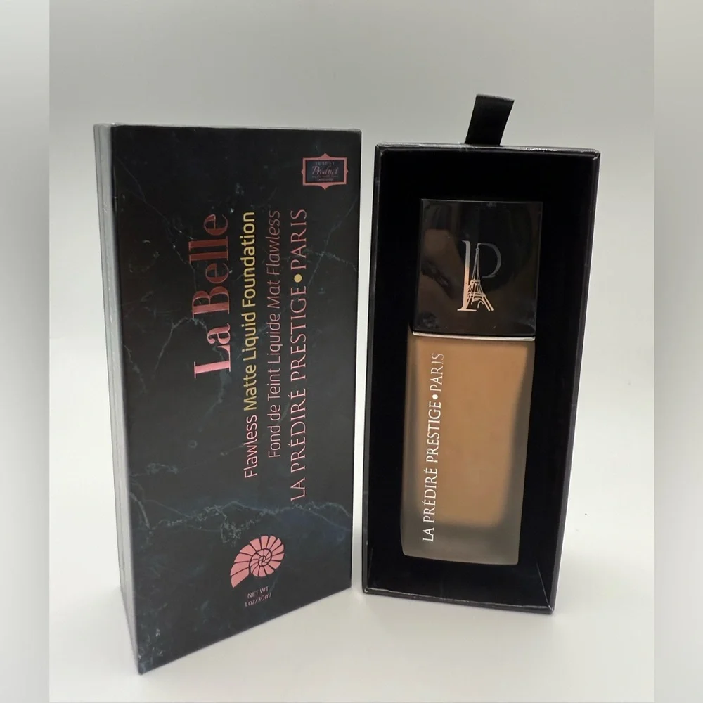La Belle Flawless Matte Liquid Foundation by La Prédire Prestige Paris in 1NF